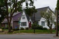 Street Scene in Neighborhood in Salem the Capital City of Oregon in Summer Royalty Free Stock Photo