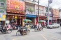 Street scene old Phuket Town, Thailand Royalty Free Stock Photo