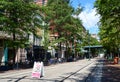 Street Scene in the Old Town of Memphis, Tennessee