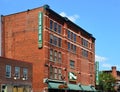 Street Scene in the Old Town of Nashville, the Capital City of Tennessee