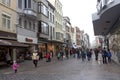 A street scene in Ostend, Belgium