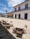 Street scene, Paraty, Brazil.