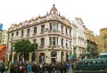 Street Scene of Plaza San Francisco Square During the Evening Rush Hours, La Paz, Bolivia