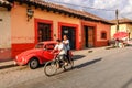 Street scene in San Cristobal de las Casas, Mexico