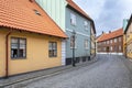 Street scene from the Swedish town of Ystad