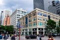 Street scene on 5th Avenue, Seattle.