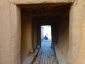 Street scene of Warzazat medina, Morocco