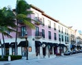 Street Scene in West Palm Beach at the Atlantic, Florida Royalty Free Stock Photo