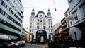 Street Scenery In Downtown Vienna With Classic European Style Buildings, Austria