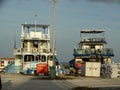 Street scenes of maldivian town on Huraa island