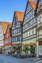 Street in Schwabisch Hall, Germany Royalty Free Stock Photo