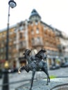 Street sculpture in the Sankt-Petersburg