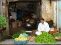 Street sellers of vegetables in India