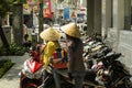 Street sellers in Vietnam