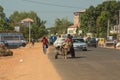 A street in Senegambia, Gambia