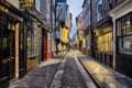 Street The shambles in York, England Royalty Free Stock Photo