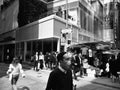 Street shot of Central, Hong Kong