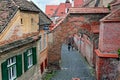 Street of Sibiu city centre