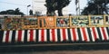 Street side wall painting at diphu, North East India