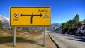 Street Sign Active versus Lazy