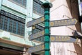 Street Sign In Ancient City, Macau, China Royalty Free Stock Photo