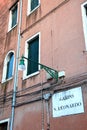 A view in Venice, Italy Royalty Free Stock Photo