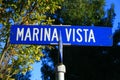 Street Sign Close Up