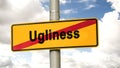 Street Sign Beauty versus Ugliness