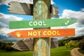 Street Sign to Cool versus Uncool