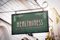 Street Sign to Healthiness