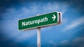 Street Sign to Naturopath