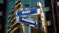Street Sign to Reality versus Pretension