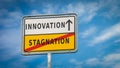 Street Sign Innovation versus Stagnation