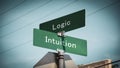 Street Sign Intuition versus Logic