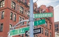 Street sign of Madison avenue in New York City Royalty Free Stock Photo