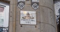 Street sign in Madrid - Puerta Del Sol