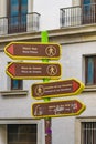 Street Sign, Madrid, Spain Royalty Free Stock Photo