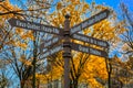 Street sign name, Old Quebec City, Quebec, Canada Royalty Free Stock Photo