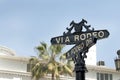 Street Sign Outdoors Royalty Free Stock Photo