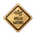 High Wind Area Royalty Free Stock Photo
