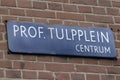 Street Sign Prof Tulpplein Street At Amsterdam The Netherlands 8-2-2022