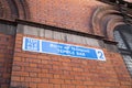 Street sign for Temple Bar, Dublin Royalty Free Stock Photo