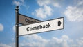 Street Sign to Comeback