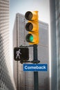 Street Sign to Comeback