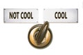 Street Sign to Cool versus Uncool