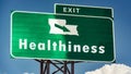 Street Sign to Healthiness