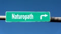 Street Sign to Naturopath