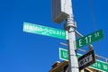 Street sign of Union Square in New York Royalty Free Stock Photo