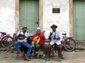 Street Singers in Paraty Brazil