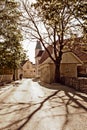 A Street in a Small Town Royalty Free Stock Photo